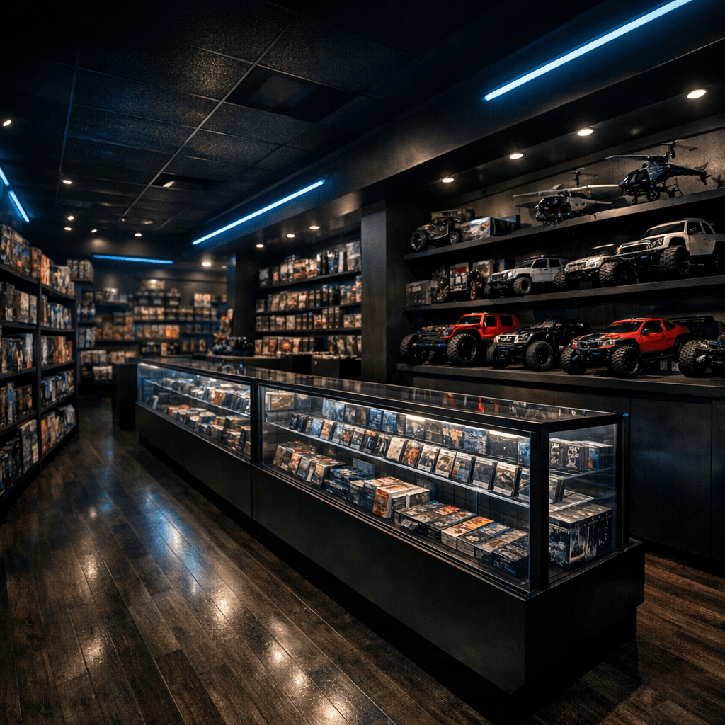 Inside Flights2 Gamestore